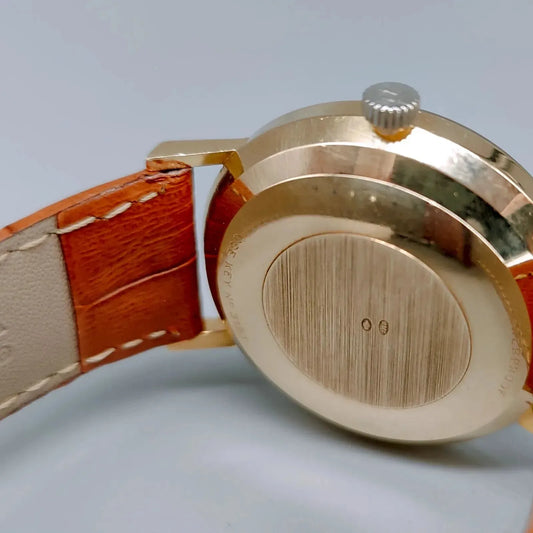 Tissot, Seastar, Automatique, Or jaune massif, 1960, Montres bracelet