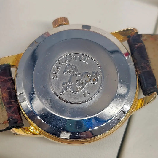 Omega, Seamaster, Automatique, Or plaqué, 1950, Montres bracelet
