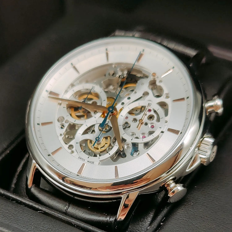 Edox, Les Brémonts, Automatique, Acier, 2018, Montres bracelet