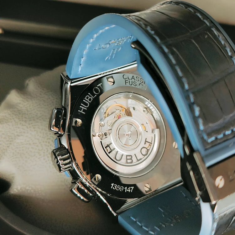 Hublot, Classic Fusion Céramique Bleu, Automatique, Céramique, 2021, Montres bracelet