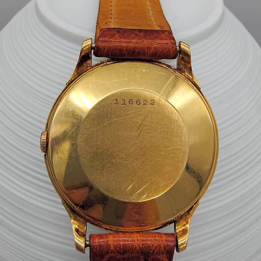Jeager-LeCoultre, Classique, Manuel, Or jaune massif, 1970, Montres bracelet