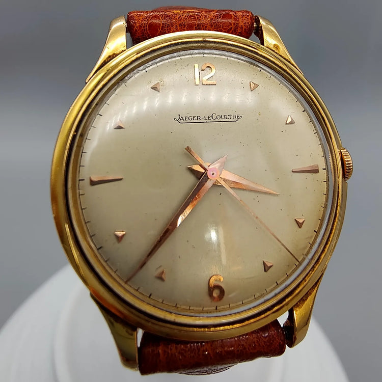 Jeager-LeCoultre, Classique, Manuel, Or jaune massif, 1970, Montres bracelet