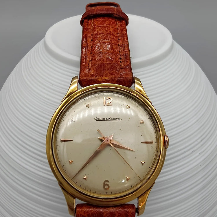 Jeager-LeCoultre, Classique, Manuel, Or jaune massif, 1970, Montres bracelet