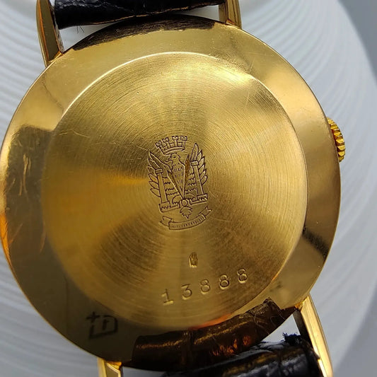 LIP, Elgiloy, Manuel, Or jaune massif, 1950, Montres bracelet