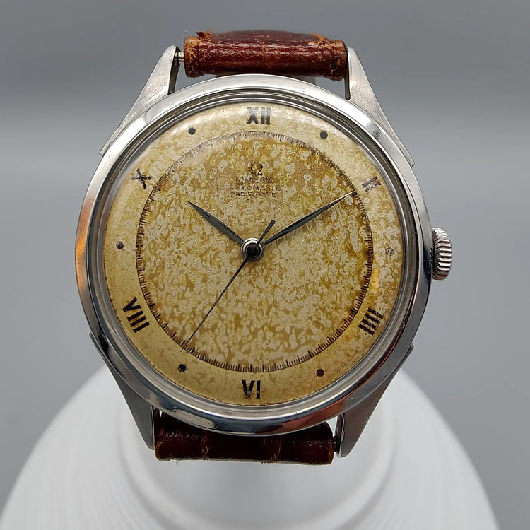 Omega, Oversized, Automatique, Acier, 1935, Montres bracelet