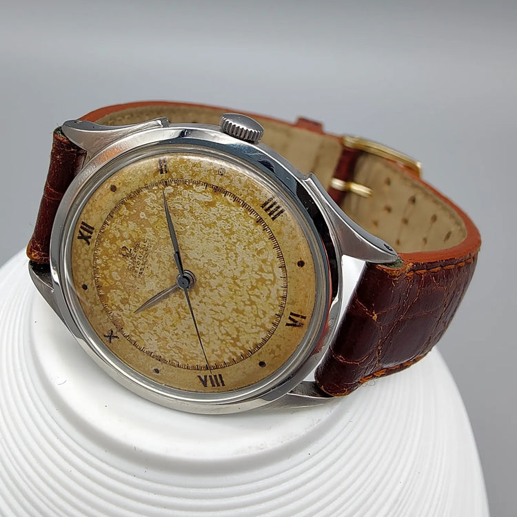 Omega, Oversized, Automatique, Acier, 1935, Montres bracelet