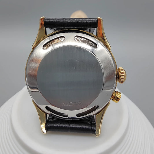 Vulcain, Cricket, Manuel, Or plaqué, 1960, Montres bracelet