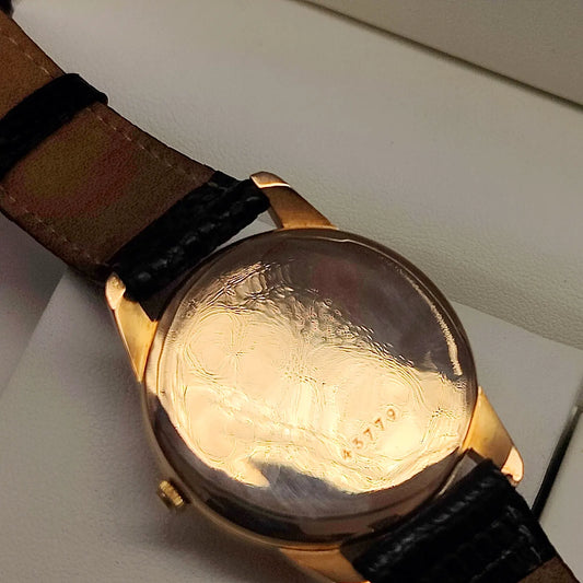 Zenith, Full Set, Manuel, Or jaune massif, 1955, Montres bracelet