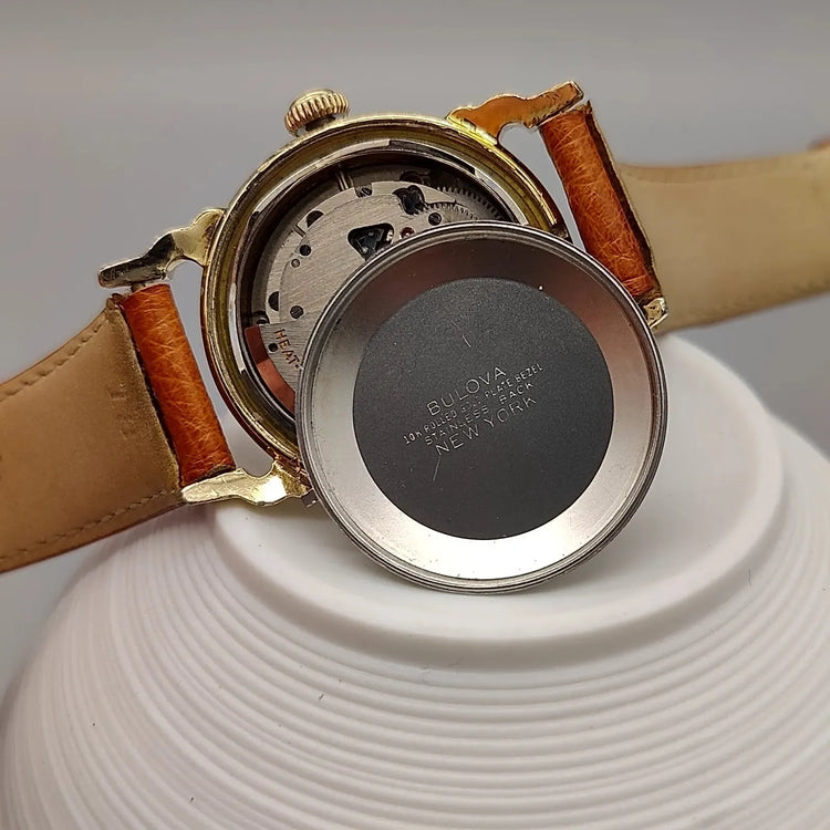 Bulova, Selfwinding, Automatique, Or plaqué, 1950, Montres bracelet