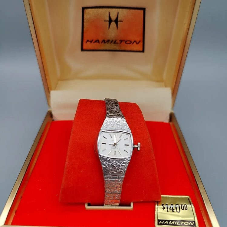 Hamilton, Juno, Electronique, Acier, 1980, Montres bracelet