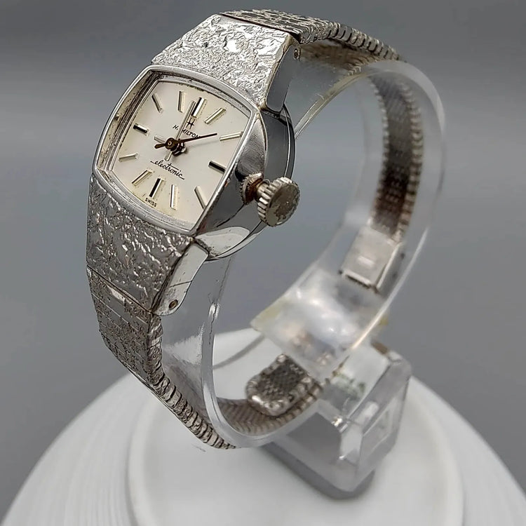 Hamilton, Juno, Electronique, Acier, 1980, Montres bracelet