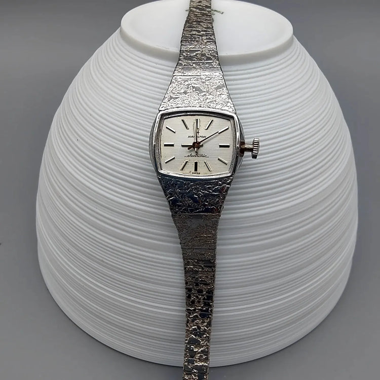 Hamilton, Juno, Electronique, Acier, 1980, Montres bracelet