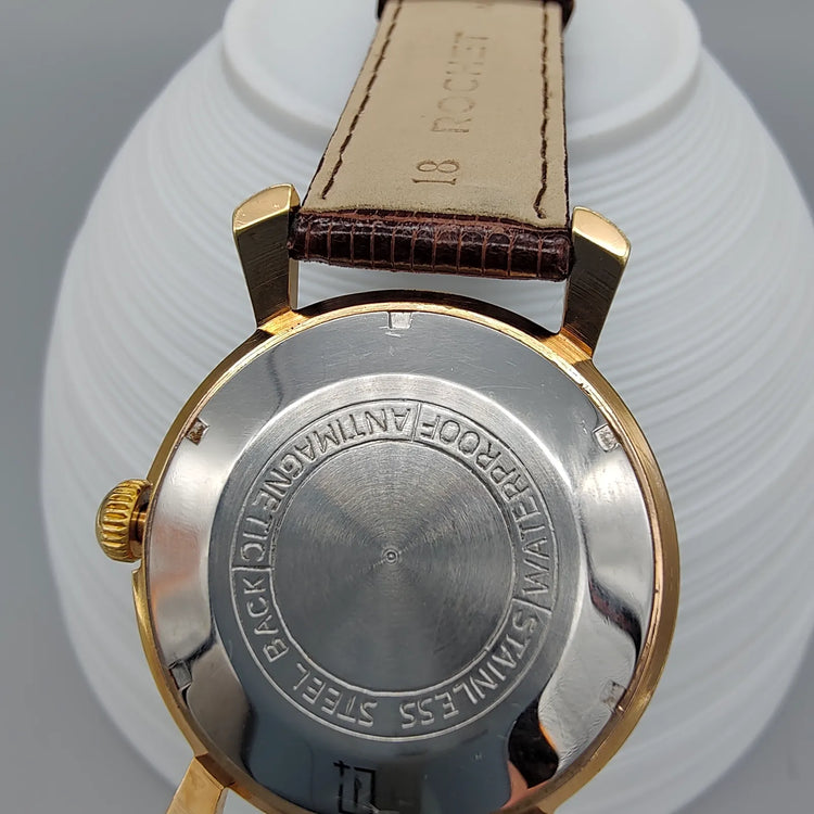 Cadillac, Geneve, Manuel, Or plaqué, 1960, Montres bracelet