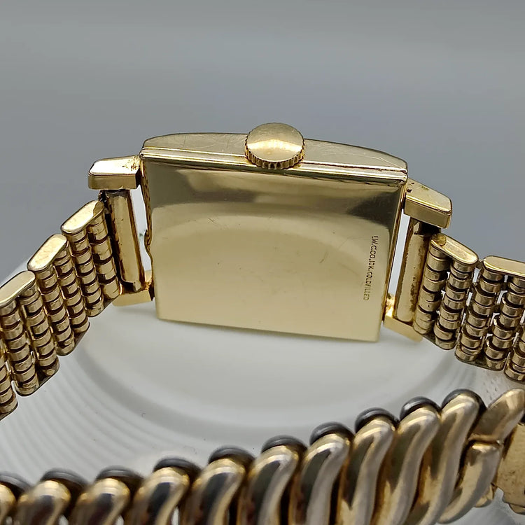 Cortebert, 50x , Manuel, Or plaqué, 1940, Montres bracelet