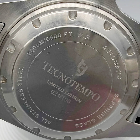 Tecnotempo, Diver 2000 Sea Mount, Automatique, Acier, 2000, Montres bracelet