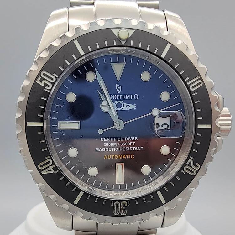Tecnotempo, Diver 2000 Sea Mount, Automatique, Acier, 2000, Montres bracelet