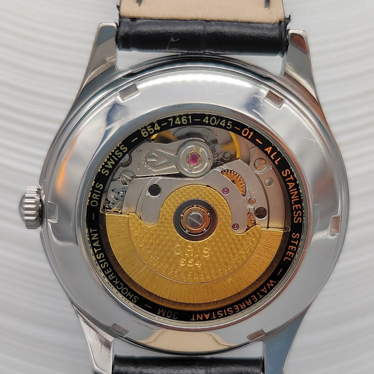 Oris, Incabloc, Manuel, Acier, 1960, Montres bracelet