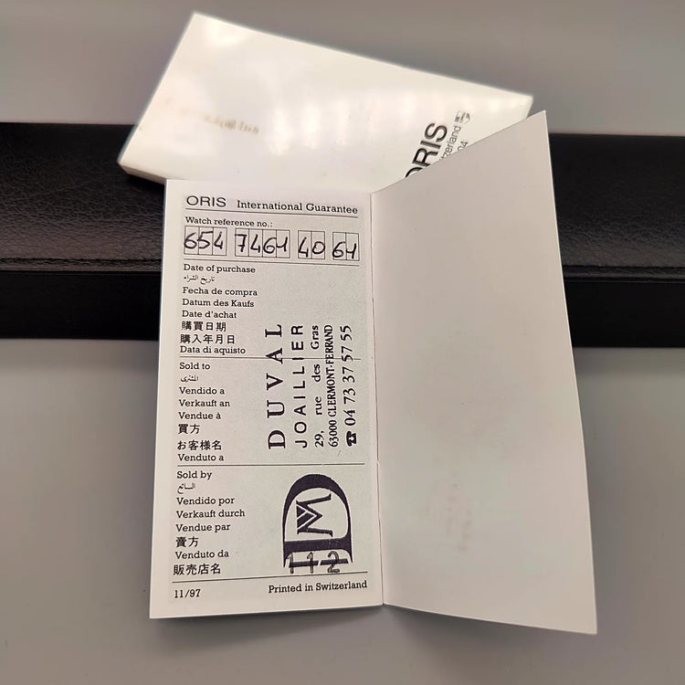 Oris, Incabloc, Manuel, Acier, 1960, Montres bracelet