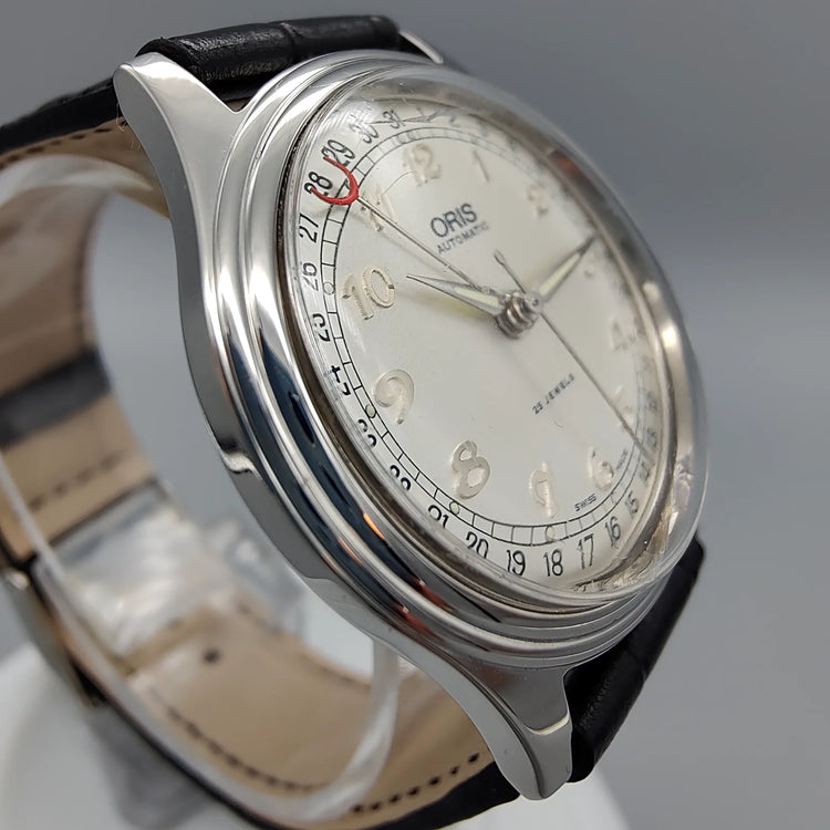 Oris, Incabloc, Manuel, Acier, 1960, Montres bracelet