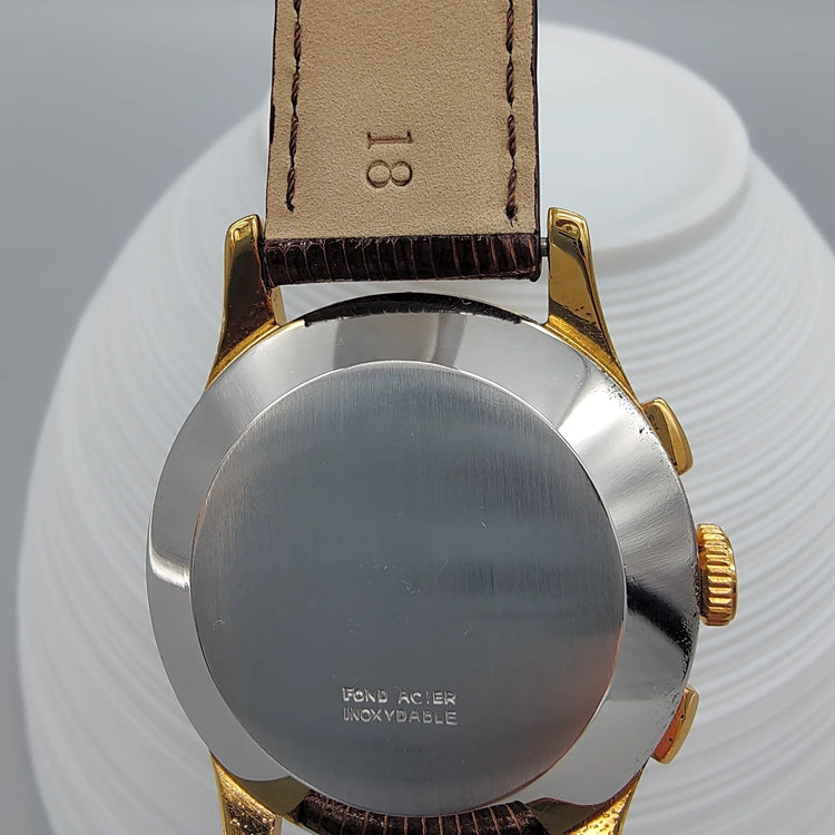 Dreffa, Landeron 151, Manuel, Or plaqué, 1960, Montres bracelet