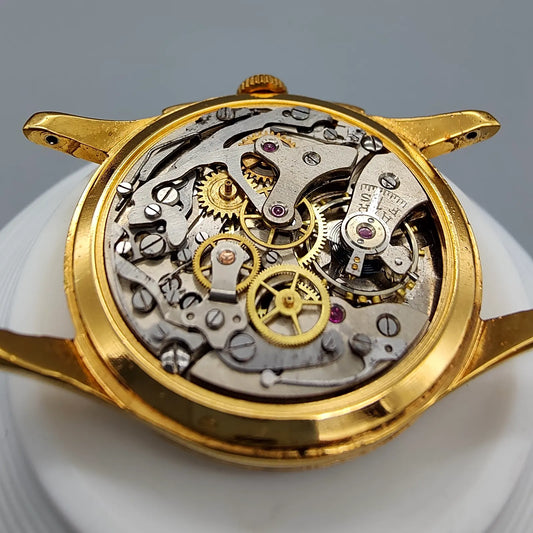 Dreffa, Landeron 151, Manuel, Or plaqué, 1960, Montres bracelet