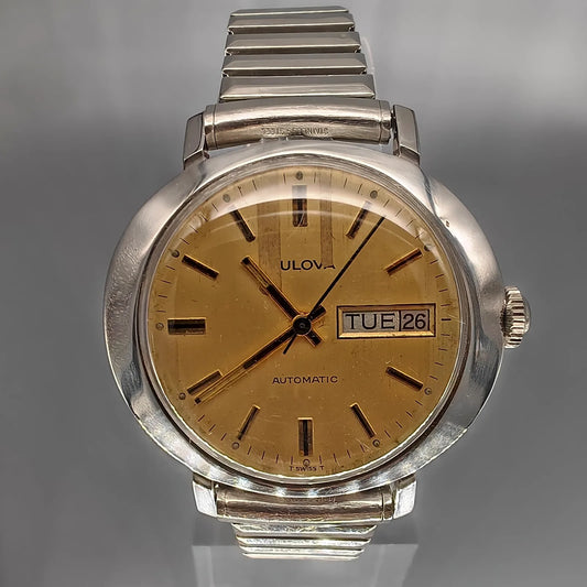 Bulova, Selwinding 21, Automatique, Acier, 1970, Montres bracelet