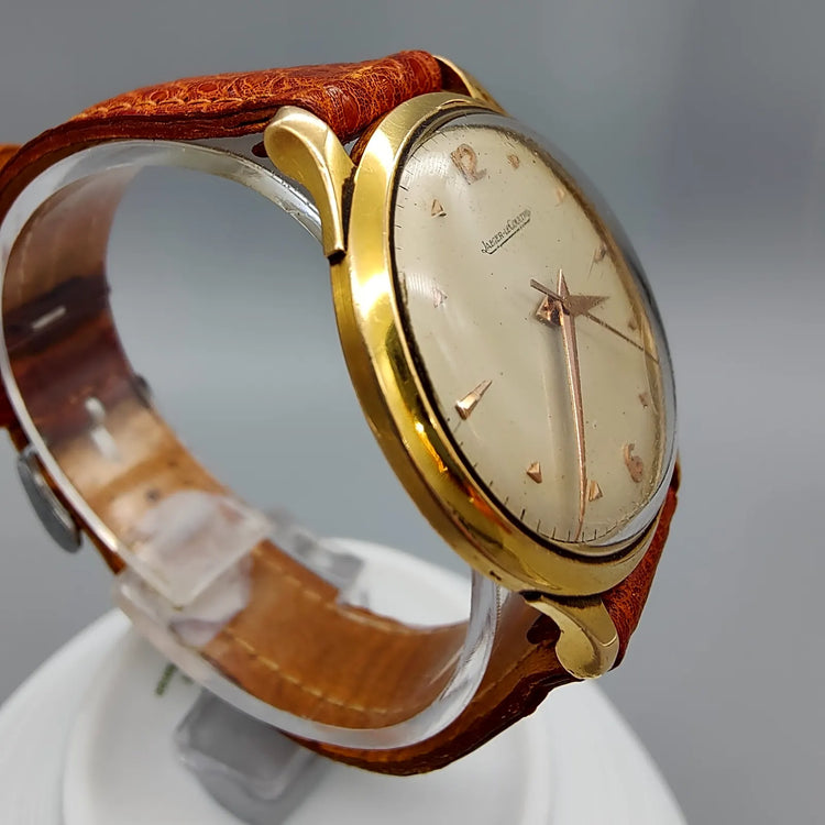 Jeager-LeCoultre, Classique, Manuel, Or jaune massif, 1970, Montres bracelet