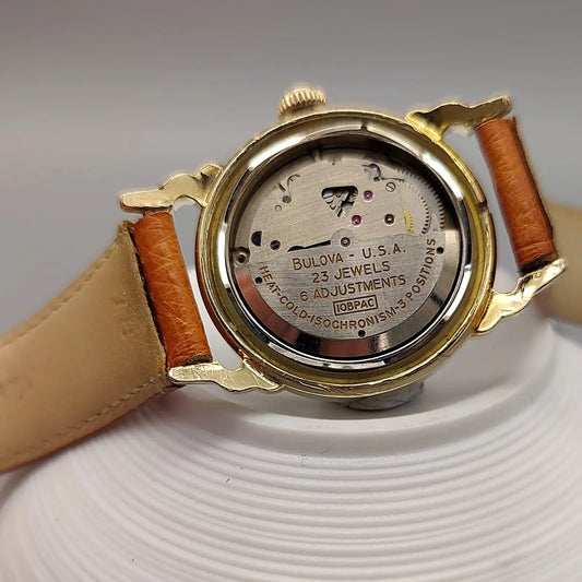 Bulova, Selfwinding, Automatique, Or plaqué, 1950, Montres bracelet