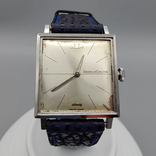 Jeager-LeCoultre, Square, Manuel, Acier, 1970, Montres bracelet