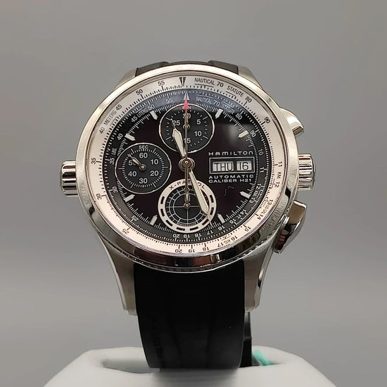 Hamilton Khaki Aviation X-Patrol 2015, boîtier. Montre automatique vintage.